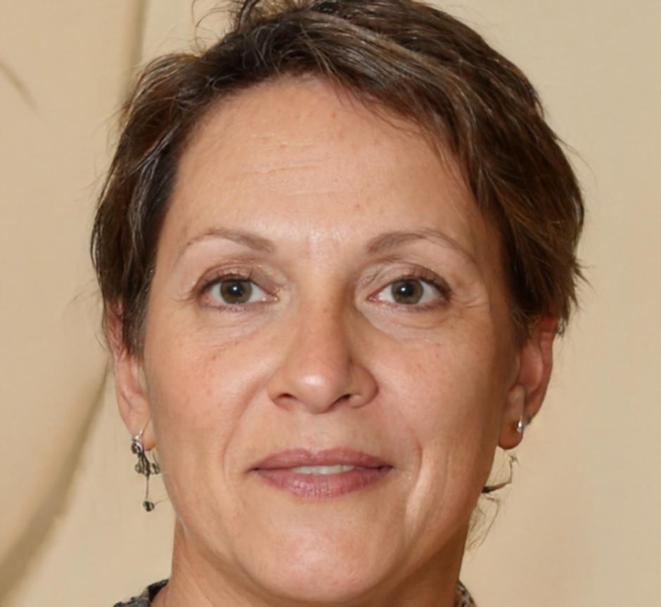 Zufriedene Kundin